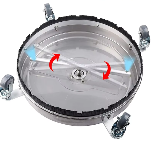 Limpiador de superficie Profesional 20" 508mm Acero inox - Imagen 5