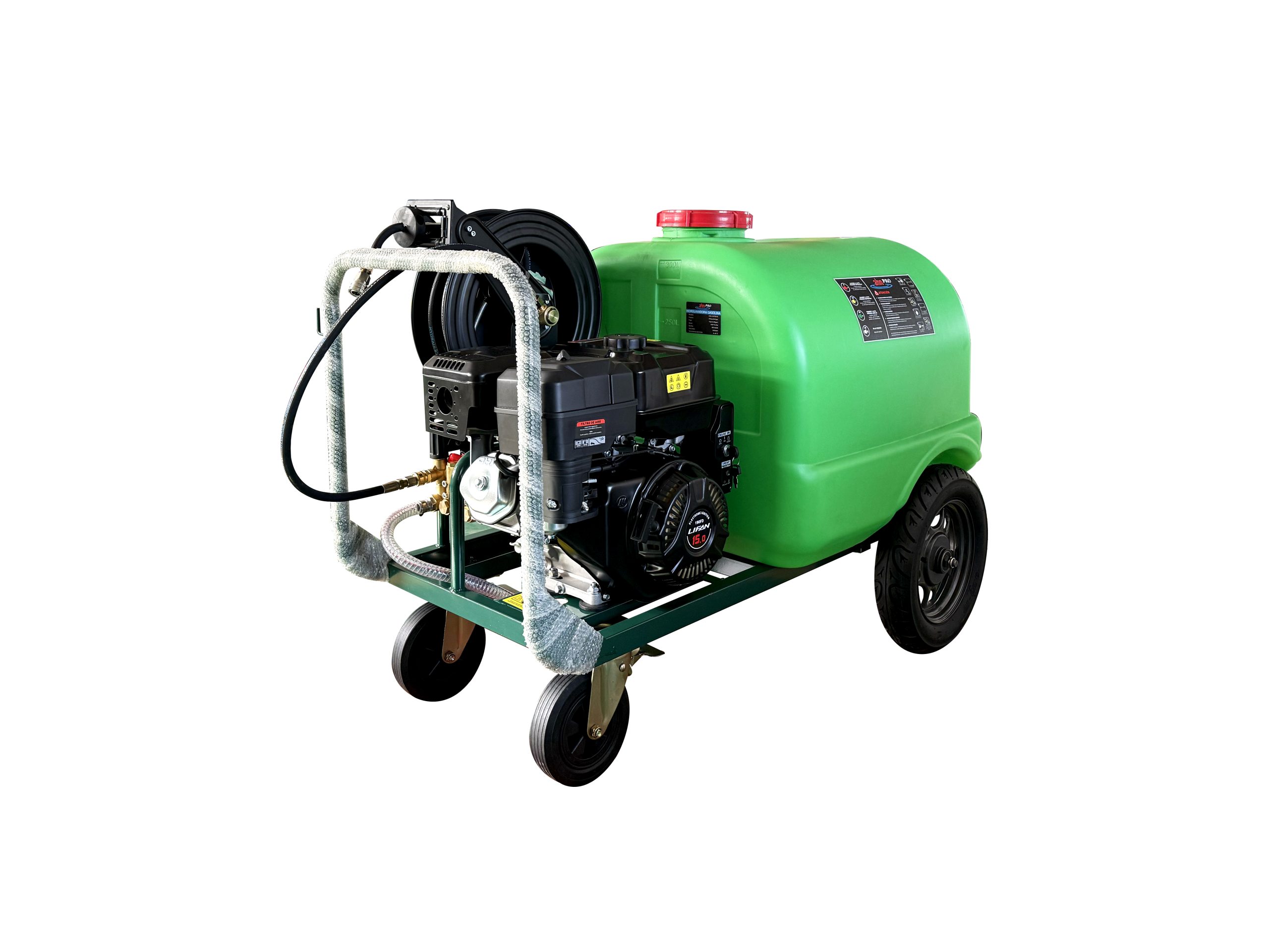 Hidrolavadora Autonoma Carro 4000 Psi 275 bar 15 Litros 15Hp Lifan Ahnpro - Imagen 3